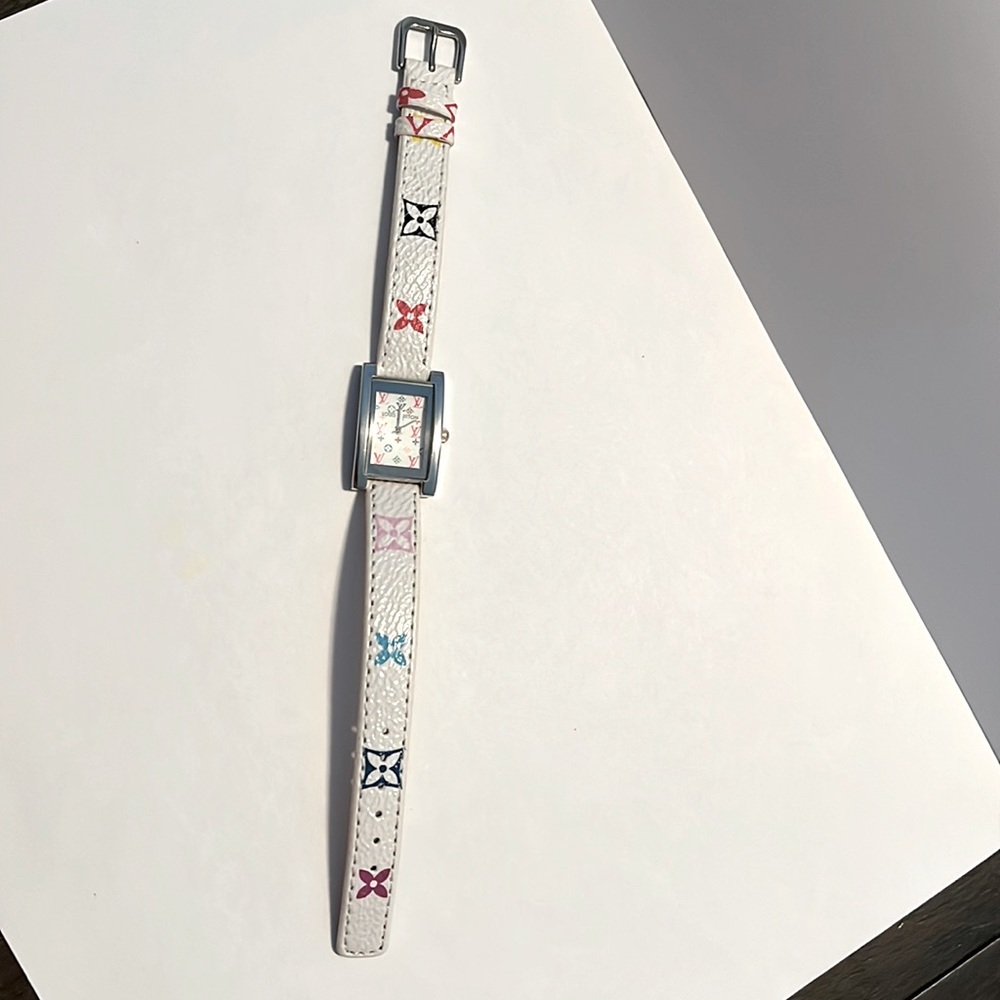 Louis Vuitton multi color Swiss watch for women